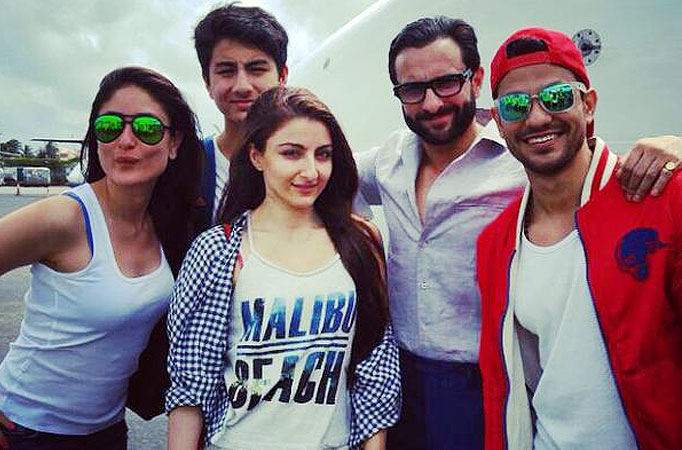 Saif, Kareena off to Maldives for family vacation 