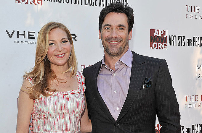  Jon Hamm and Jennifer Westfeldt