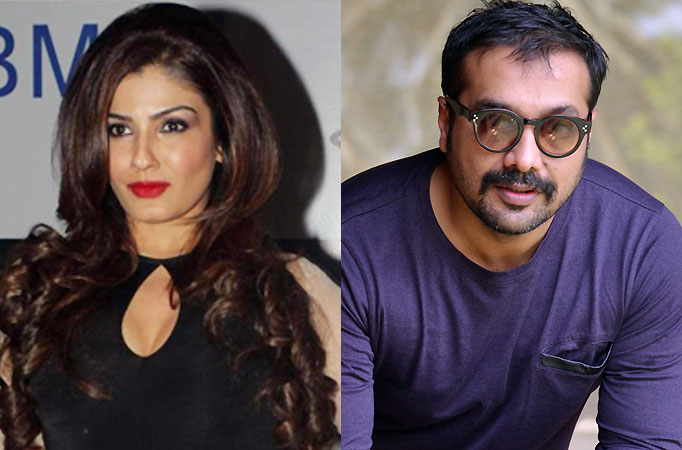 Raveena Tandon and Anurag Kashyap