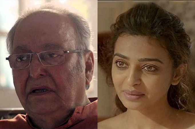 Soumitra Chatterjee and Radhika Apte