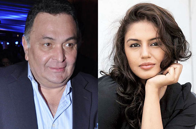 Rishi Kapoor and Huma Qureshi