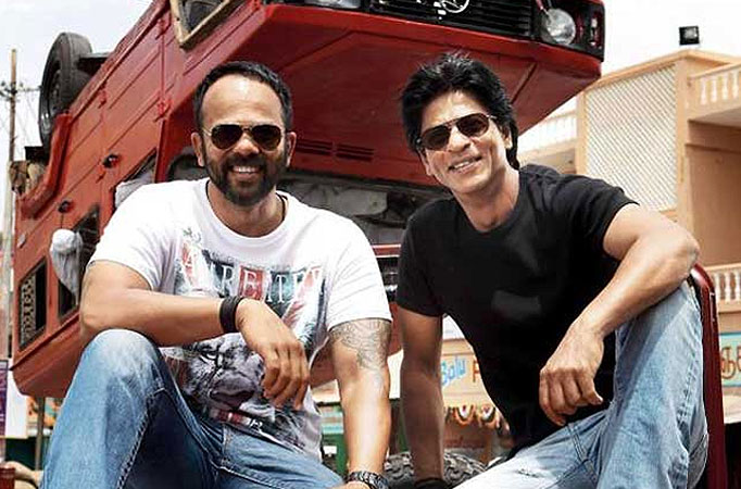 Rohit Shetty and Shah Rukh Khan