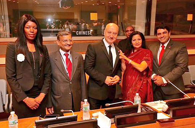 Anupam Kher appointed UN ambassador for gender equality 