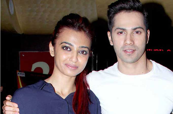 Radhika Apte and Varun Dhawan