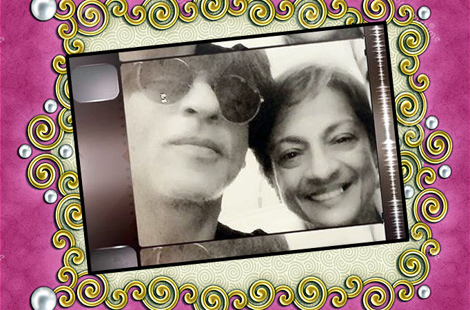 SRK and Tanuja