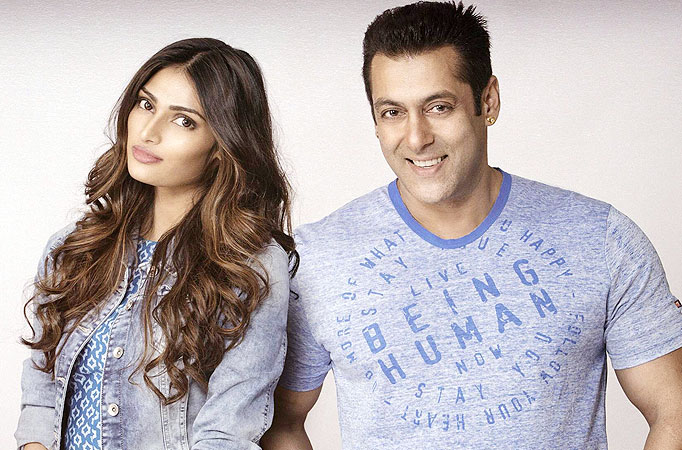 Athiya Shetty and Salman Khan