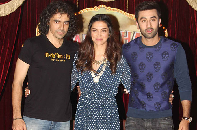 Imtiaz Ali, Deepika Padukone and Ranbir Kapoor