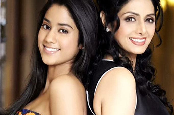 Sridevi and Jhanvi Kapoor