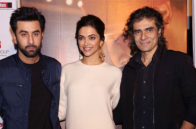 Ranbir Kapoor, Deepika Padukone and Imtiaz Ali