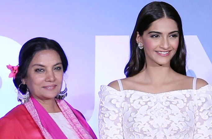 Shabana Azmi and Sonam Kapoor