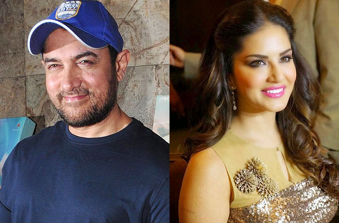 Aamir Khan and Sunny Leone