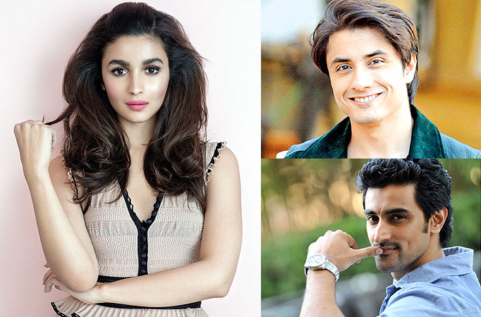 Alia Bhatt, Ali Zafar and Kunal Kapoor 