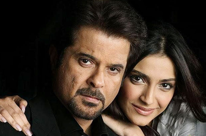 Anil Kapoor and Sonam Kapoor