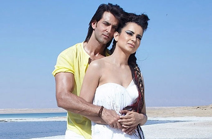 Kangana Ranaut and Hrithik Roshan