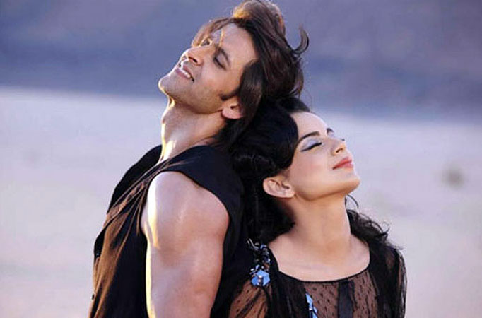 Kangana Ranaut and Hrithik Roshan