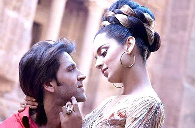 Kangana Ranaut and Hrithik Roshan