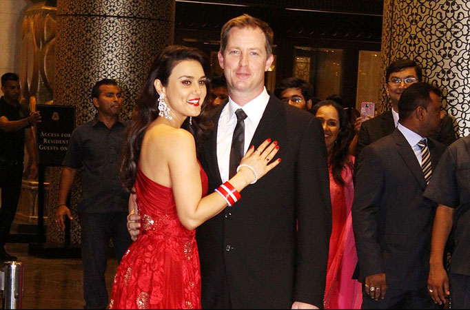 Preity Zinta and Gene Goodenough