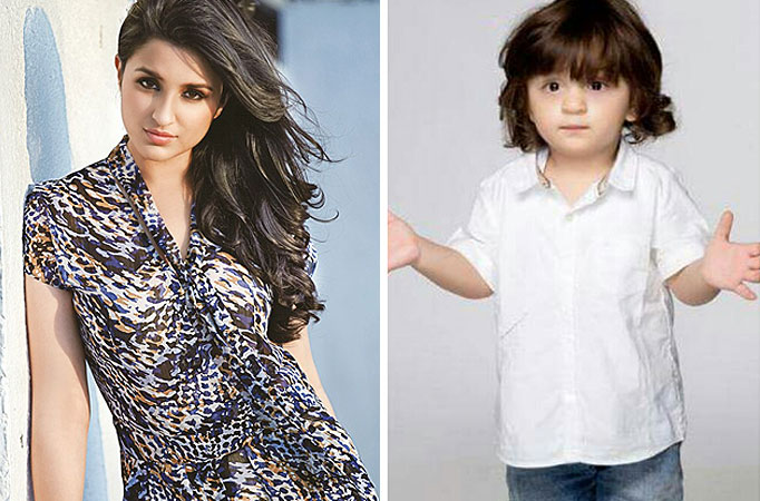 Parineeti Chopra and AbRam Khan 