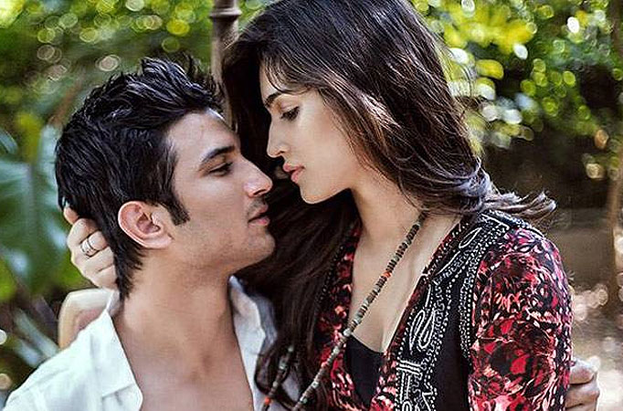 Sushant Singh Rajput and Kriti Sanon