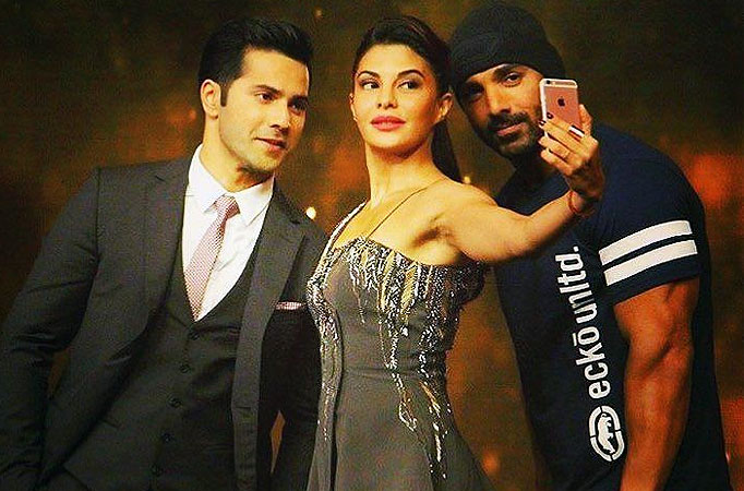 Varun Dhawan, Jacqueline Fernandes and John Abraham