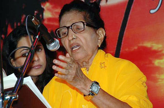 Legendary singer Mubarak Begum Shaikh 