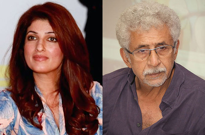 Twinkle Khanna and Naseeruddin Shah