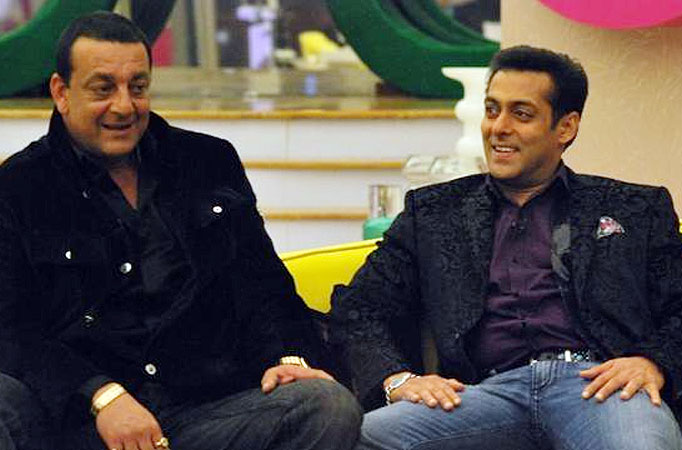 Sanjay Dutt and Salman Khan