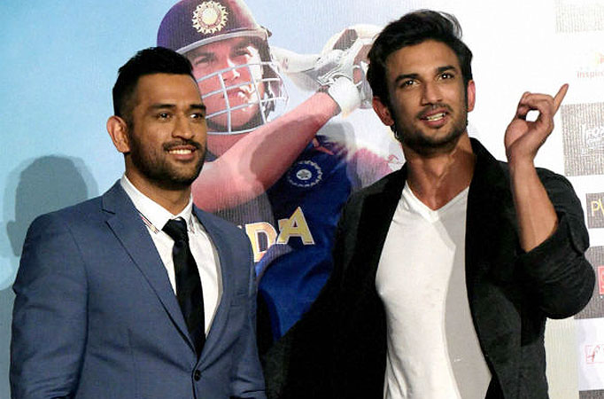 Sushant Singh Rajput and Mahendra Singh Dhoni