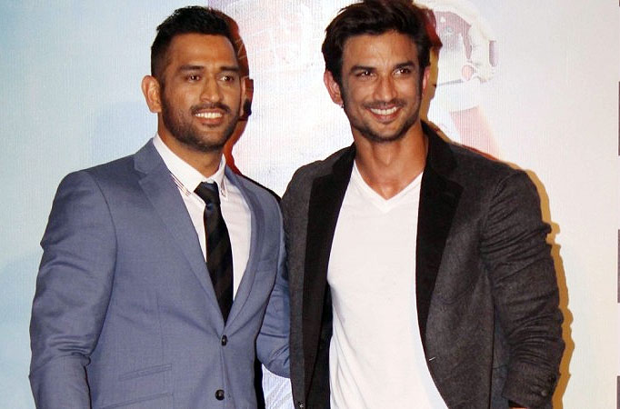 Mahendra Singh Dhoni and Sushant Singh Rajput