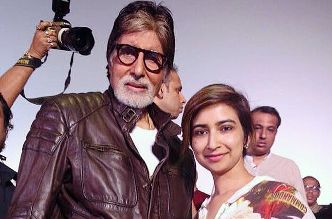 Amitabh Bachchan and Producer Rashmi Sharma