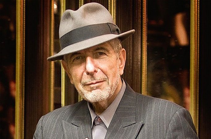 Canadian singer-songwriter Leonard Cohen 