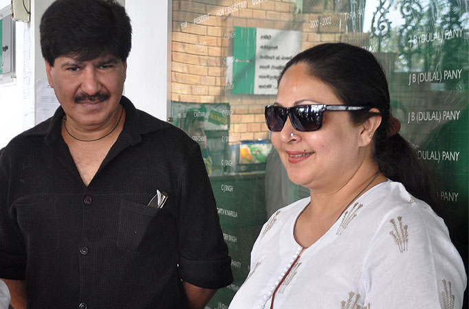 Rati Agnihotri and her husband Anil Virwani 