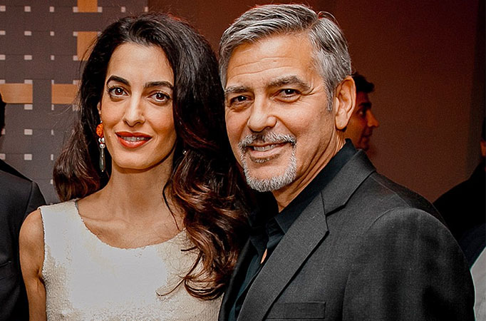 George and Amal Clooney 