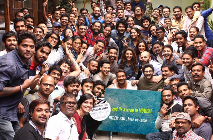 'Golmaal Again' first schedule wrapped