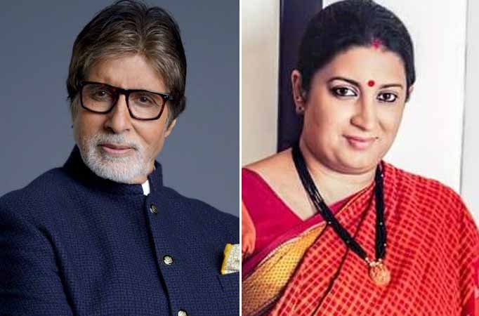 Amitabh Bachchan & Smriti Irani