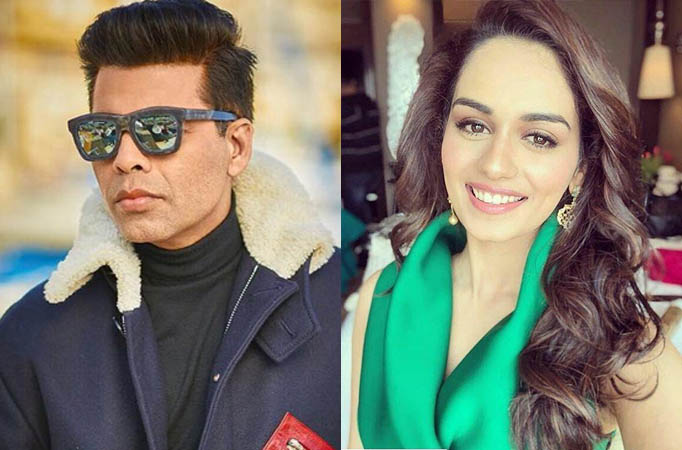 Karan Johar & Manushi Chillar for 'SOTY 2'