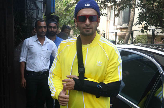 I'm good: Ranveer on shoulder injury