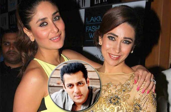 Salman, karishma and Kareena