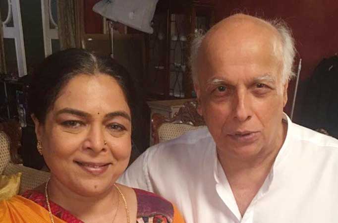 Reema Lagoo and  Mahesh Bhatt