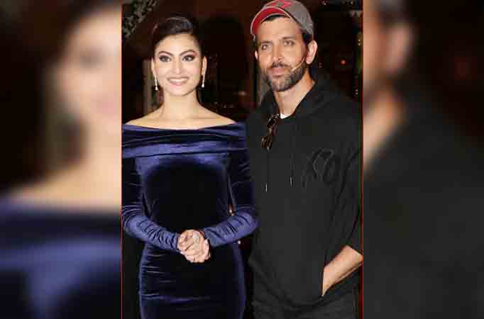 Urvashi Rautela and Hrithik Roshan