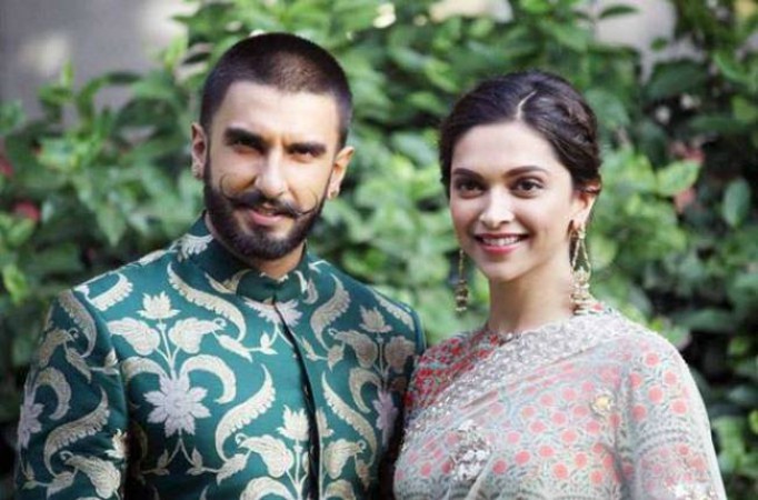 Deepika Padukone and Ranveer Singh 