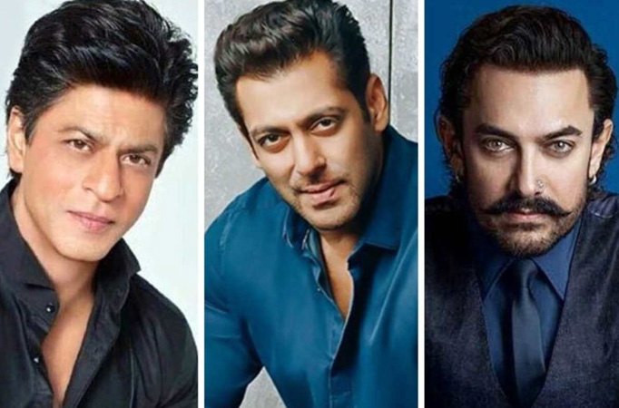 Shah Rukh Khan, Salman Khan, and Aamir Khan 