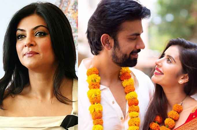 Sushmita Sen and Rajeev Sen and Charu Asopa