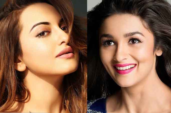  Sonakshi Sinha and Alia Bhatt