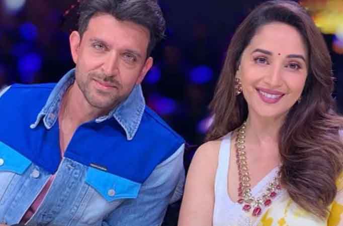 Hrithik aspires to be Madhuri Dixit's hero