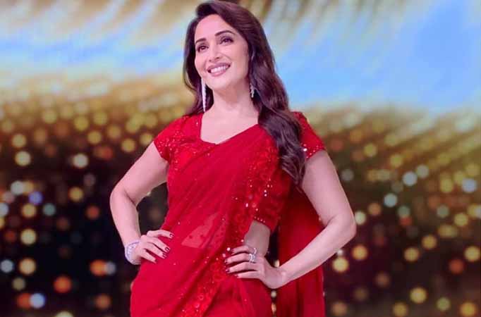 Madhuri Dixit Nene looks gorgeous in a red saree in THIS photo 