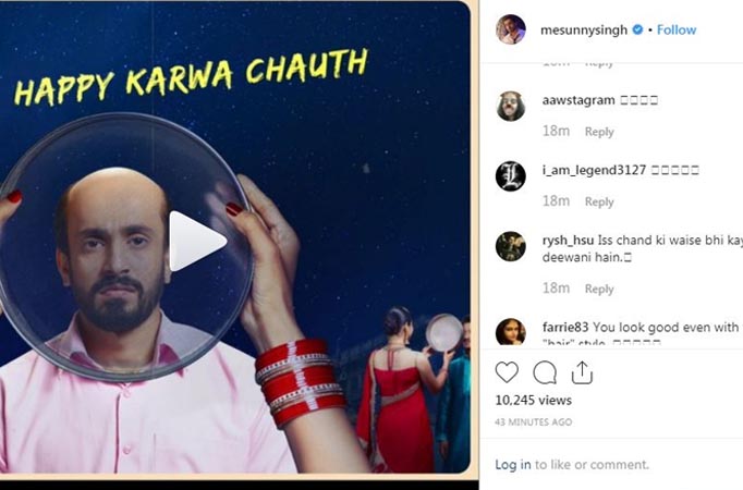 Fans are loving the newest motion poster from Sunny Singh's latest movie 'Ujda Chaman'