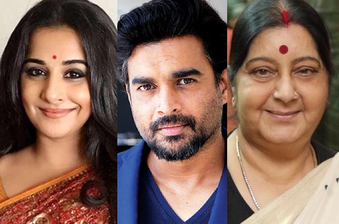 Vidya Balan and R Madhavan to star in Sushma Swaraj biopic?