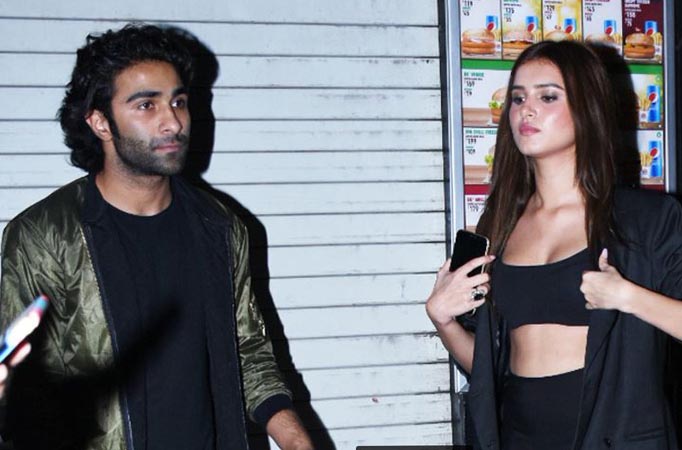 Must Check: Alleged couple Tara Sutaria and Aadar Jain twin in black as they attend Malaika Arora’s birthday bash 