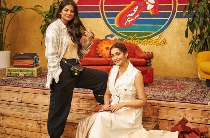 Sonam and Rhea jet off to Los Angeles for a girls getaway!